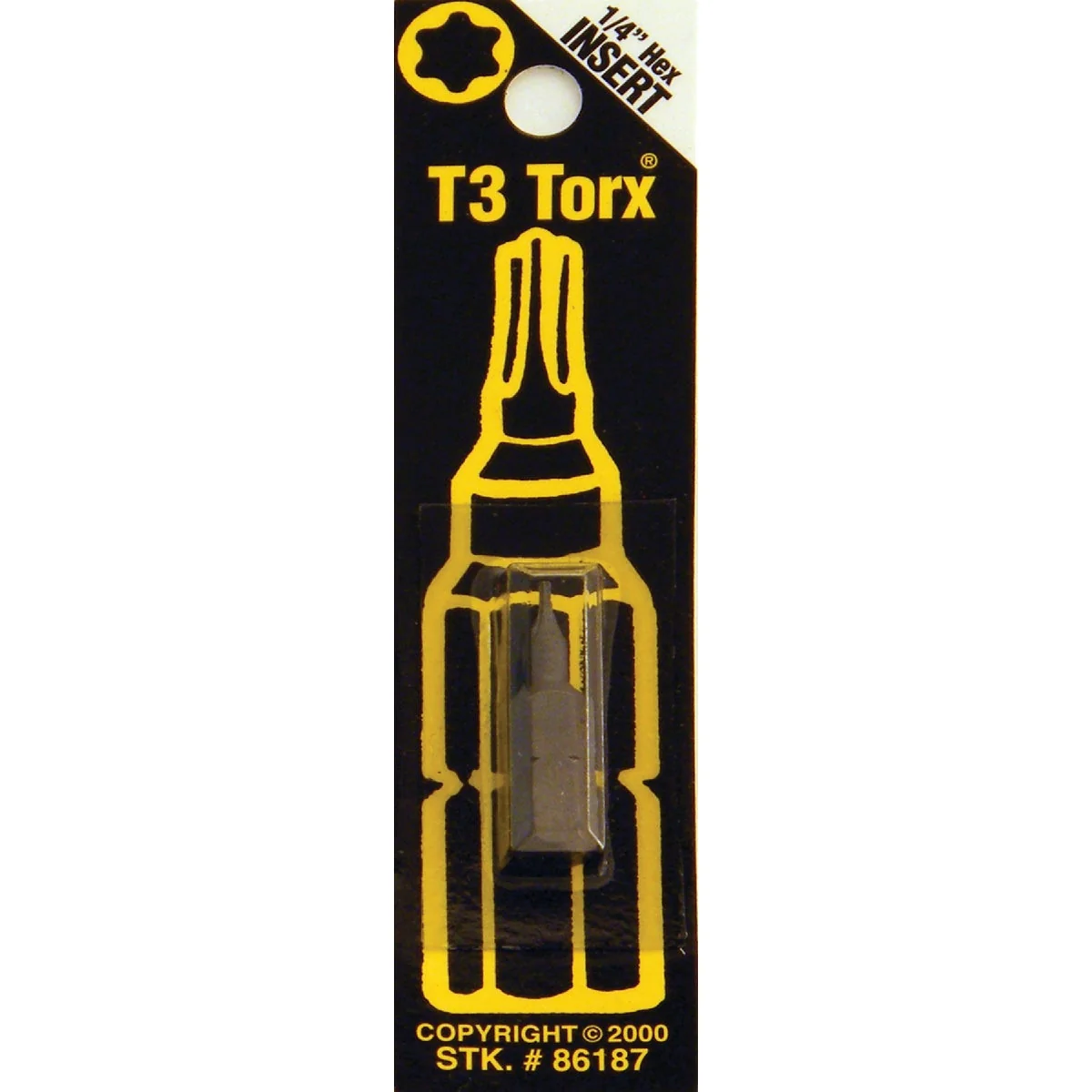 Genuine Way Tools T3 TORX Insert Hex Screwdriver Bit User-Friendly