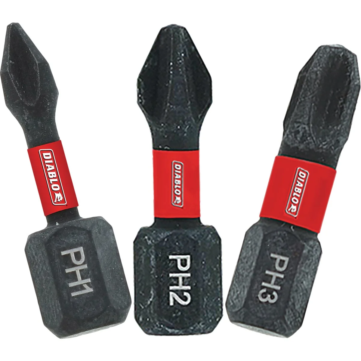 Next-Generation 1 In. Phillips Drive Bit Assorted Pack 3-Piece Fine