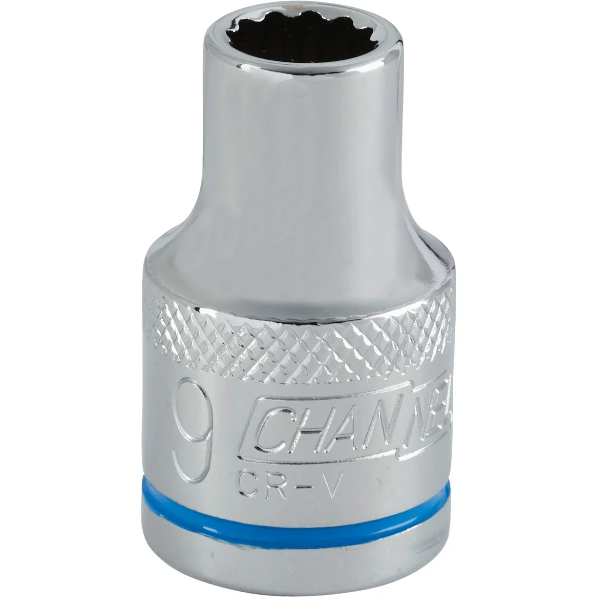 Top-Quality Channellock 1 2 In. Drive 9 mm 12-Point Shallow Metric Socket Unique