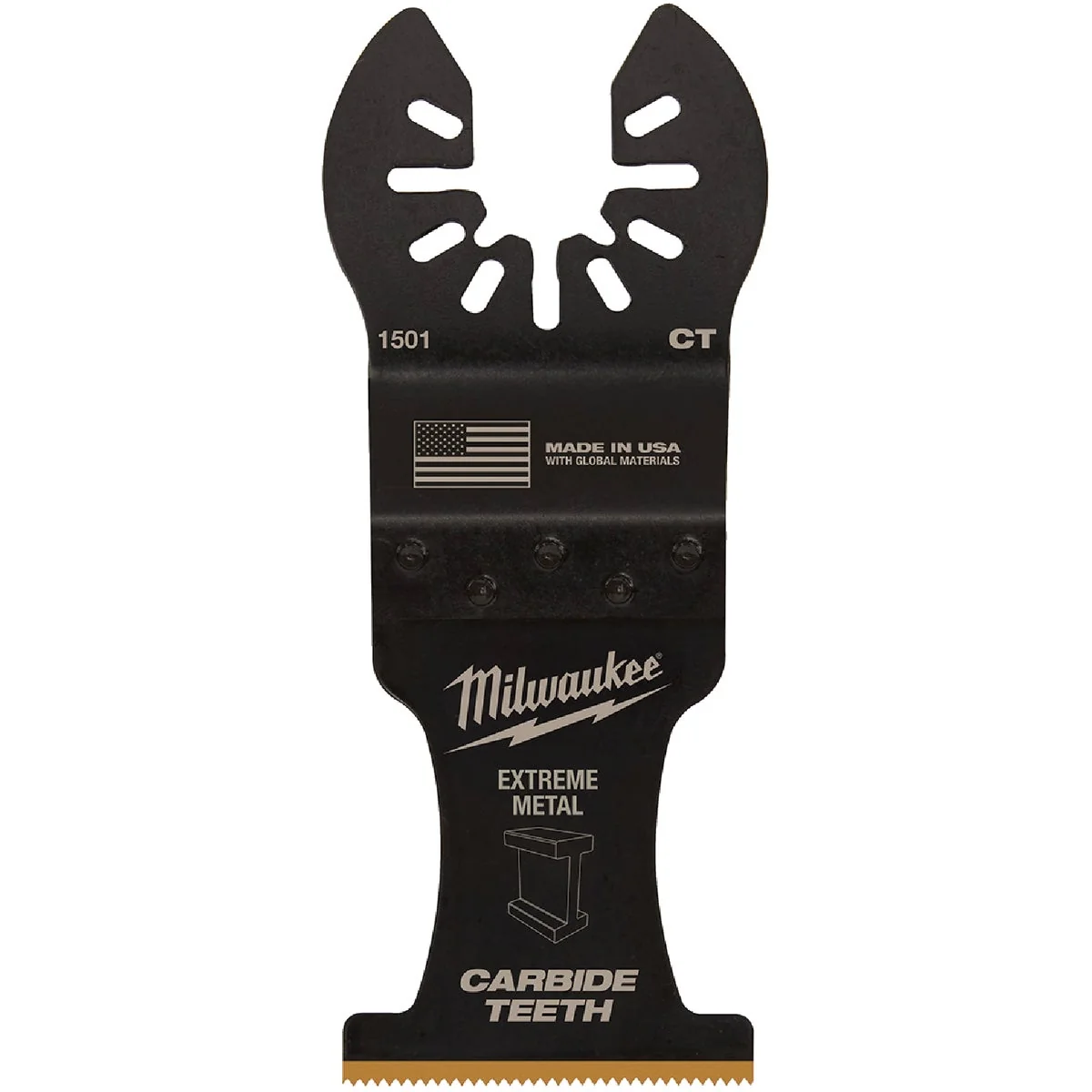 Optimized Milwaukee OPEN-LOK 1-3 8 In. Titanium-Enhanced Carbide Extreme Metal Oscillating Blade 3-Pack Top-Quality