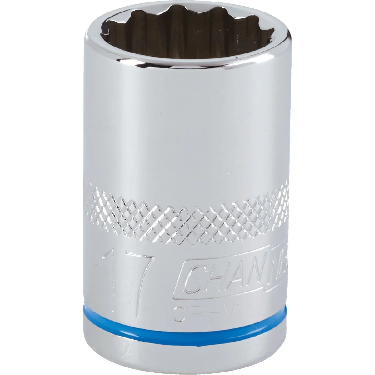 High-Performance Channellock 1 2 In. Drive 17 mm 12-Point Shallow Metric Socket Premium Material