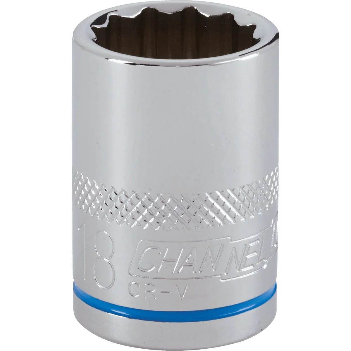 Comfortable Channellock 1 2 In. Drive 18 mm 12-Point Shallow Metric Socket Authentic