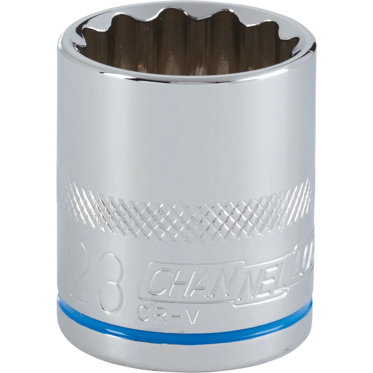 Expertly Made Channellock 1 2 In. Drive 23 mm 12-Point Shallow Metric Socket Durable