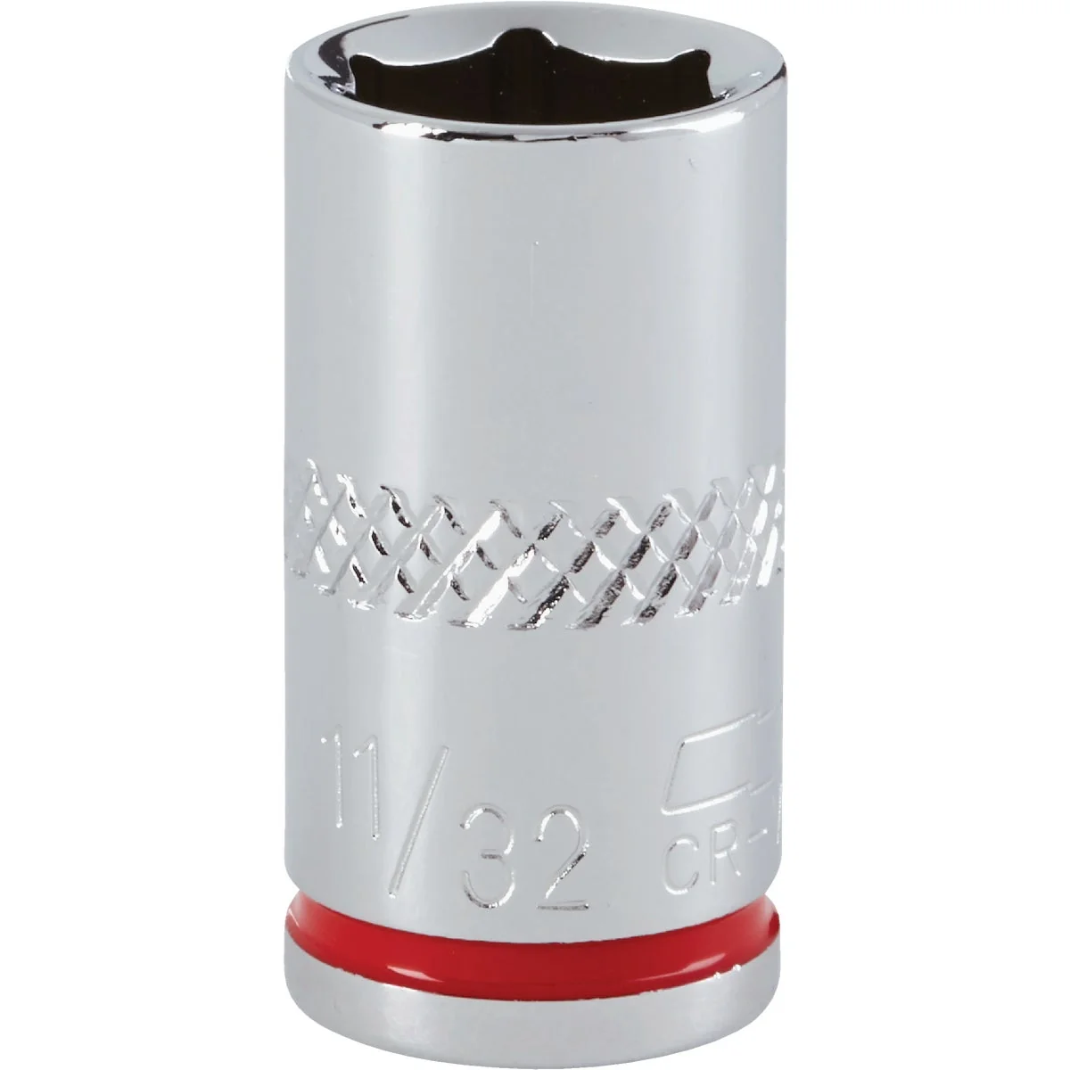 Advanced Channellock 1 4 In. Drive 11 32 In. 6-Point Shallow Standard Socket Trendy