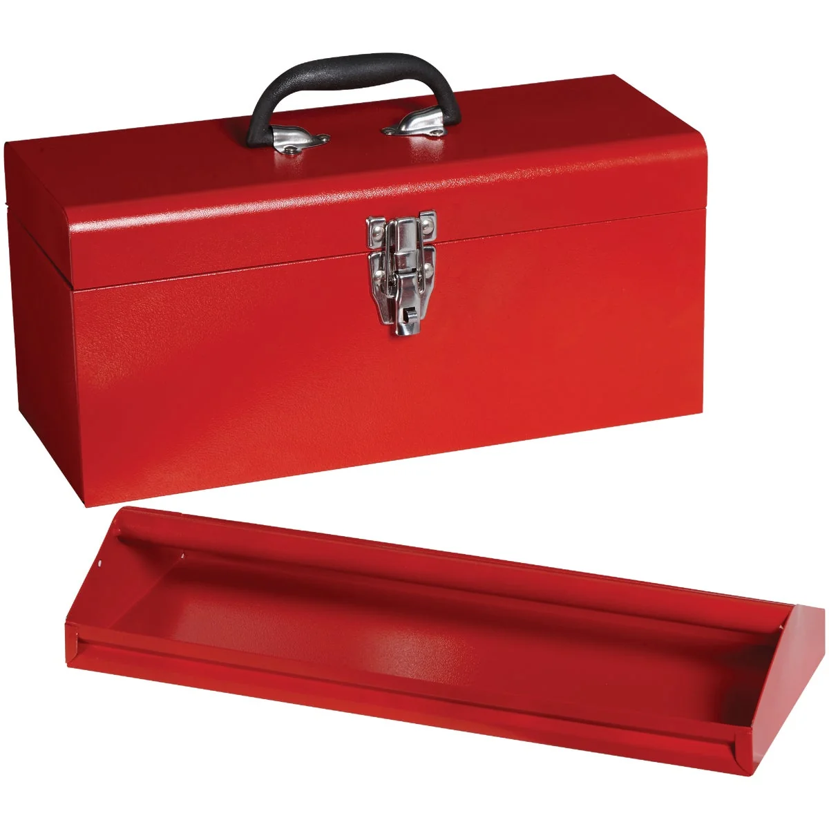 Professional 17 In. Red Steel Toolbox Convenient