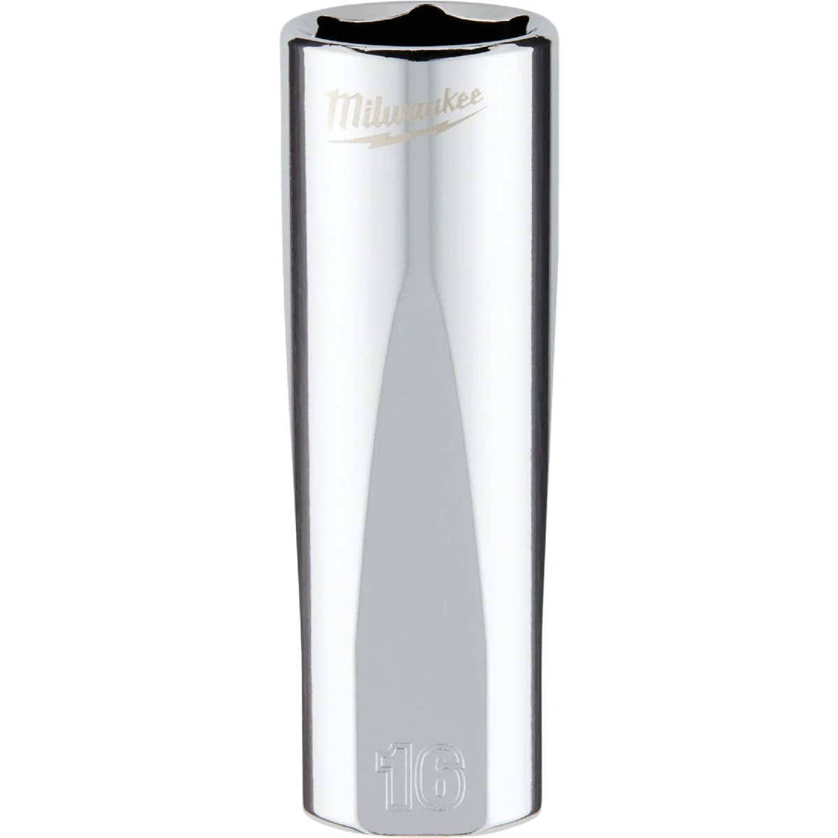 Original Design Milwaukee 3 8 In. Drive 16 mm 6-Point Deep Metric Socket with FOUR FLAT Sides Exclusive