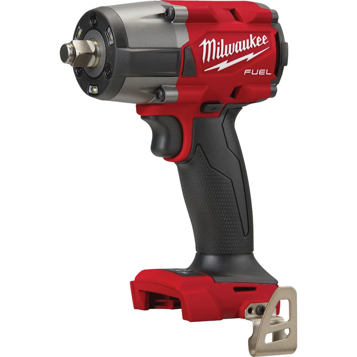 Convenient Milwaukee M18 FUEL 18 Volt Lithium-Ion Brushless 1 2 In. Mid-Torque Impact Wrench w Friction Ring Bare Tool Verified