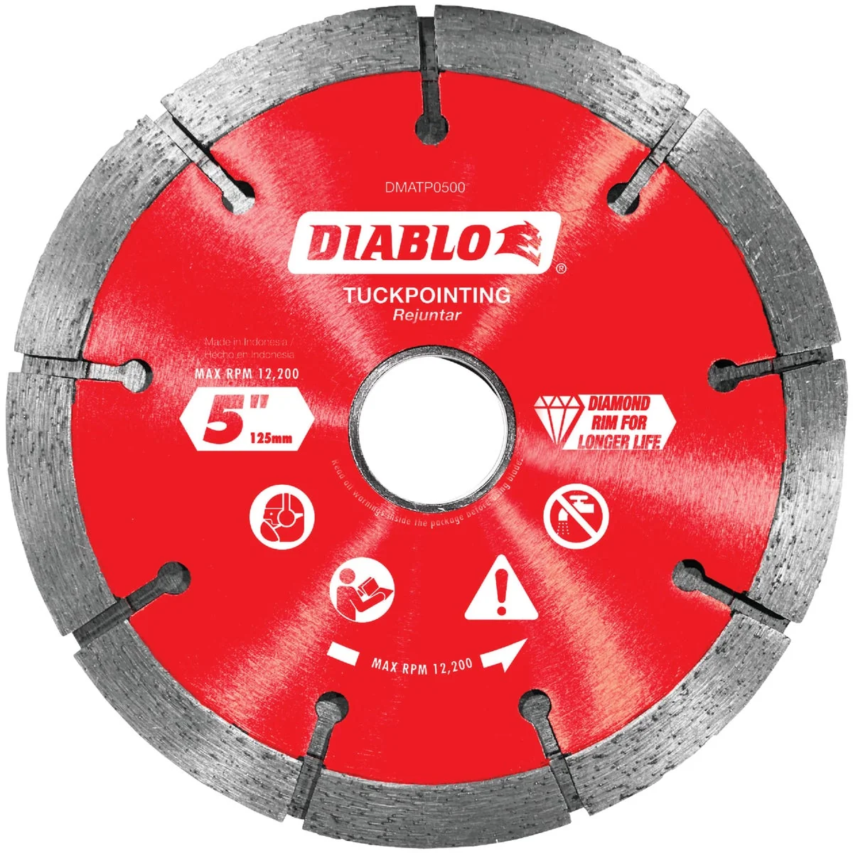 Innovative Diablo 5 In. Tuck Point Rim Dry Wet Diamond Blade Quality