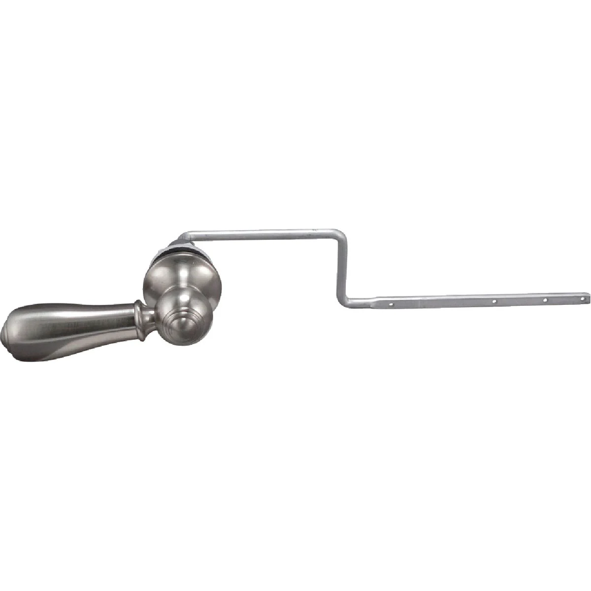 Healthy Do it Universal Fit Brushed Nickel Tank Lever with Metal Bent Arm World-Class