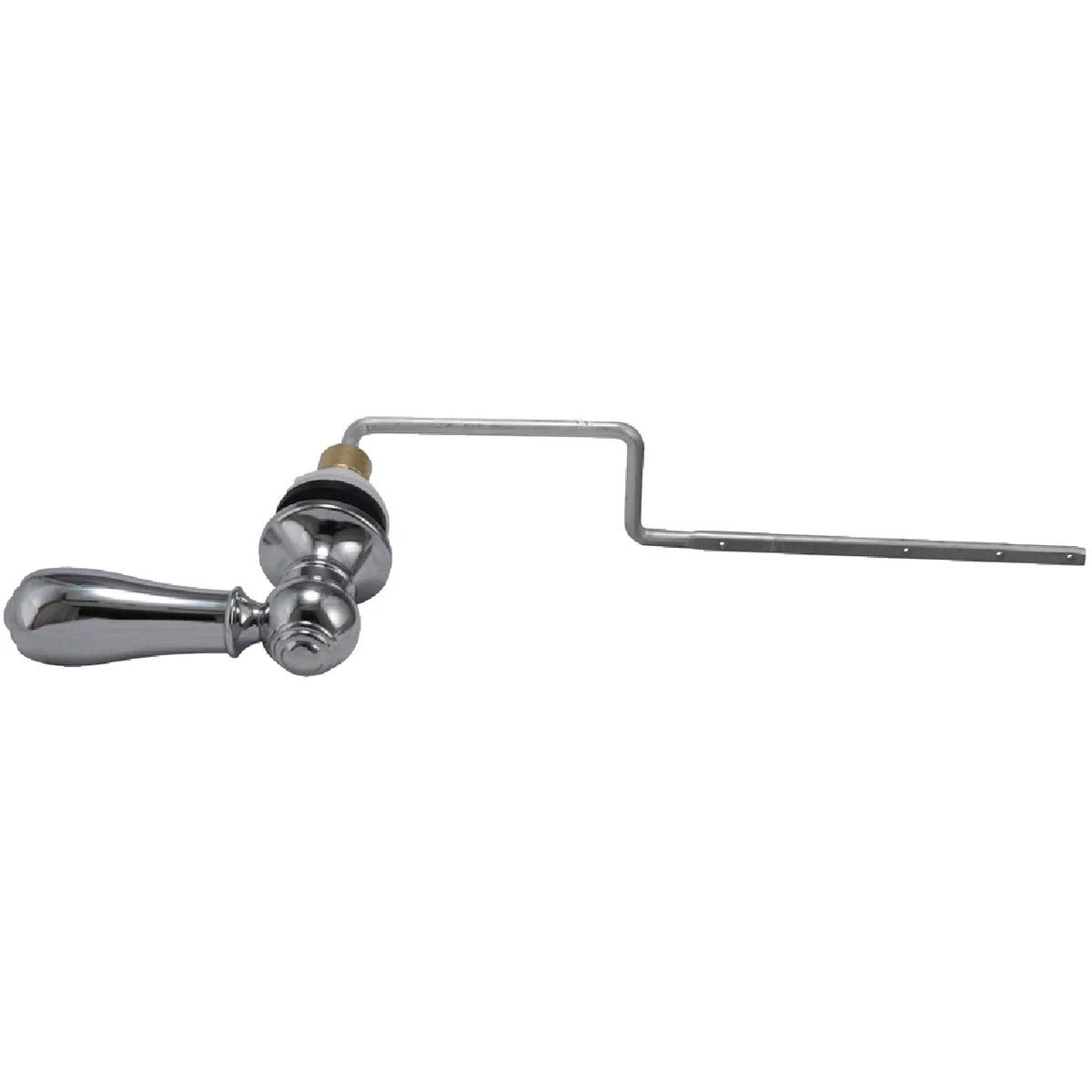 Minimalist Do it Universal Fit Chrome Tank Lever with Metal Bent Arm Crafted
