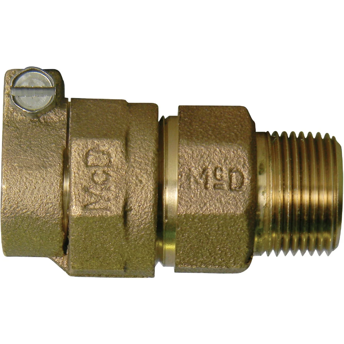 Casual A Y McDonald 3 4 In. CTS x 3 4 In. MIPT Brass Low Lead Connector Crafted