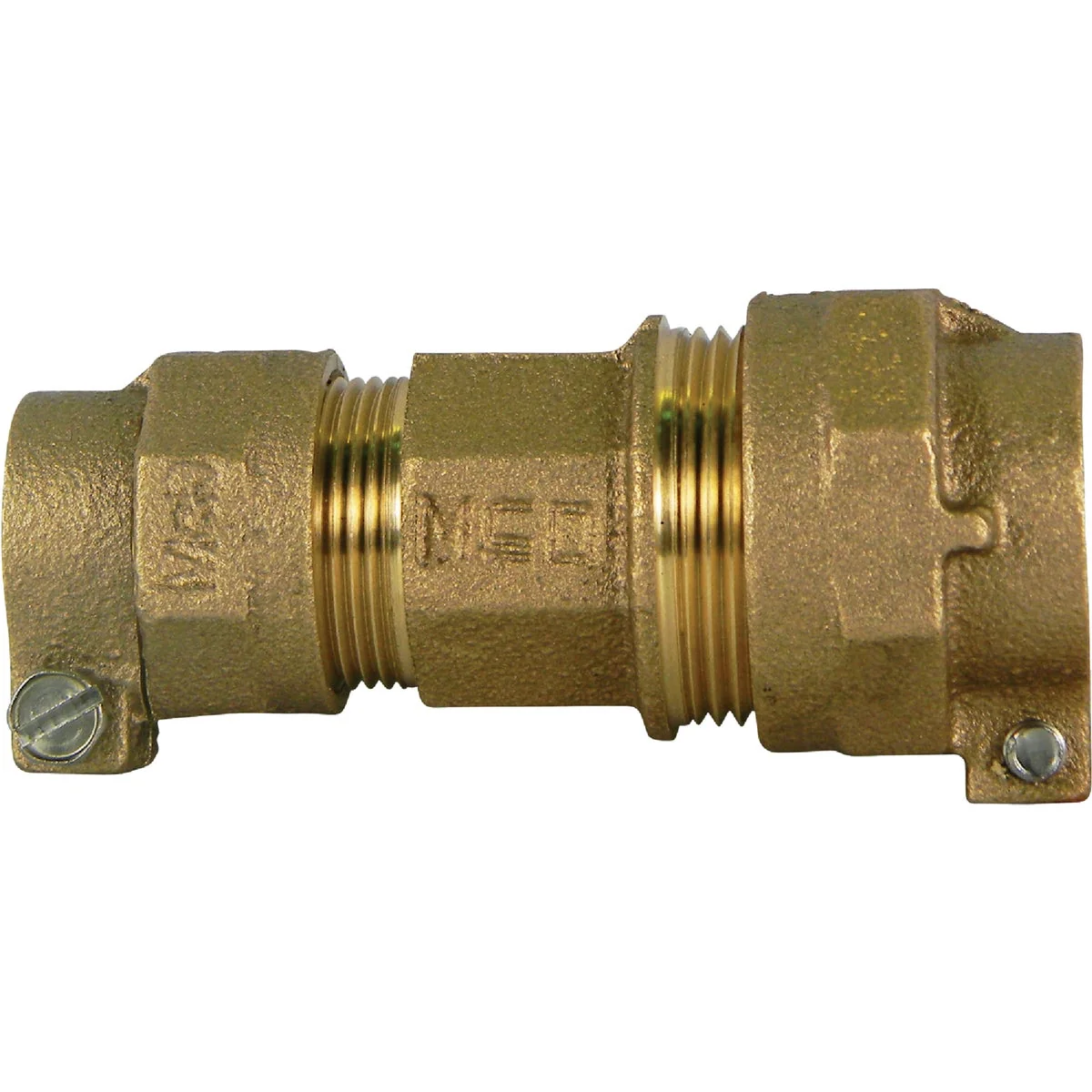High-Quality A Y McDonald 3 4 In. CTS x 3 4 In. CTS Brass Low Lead Connector Top-Quality