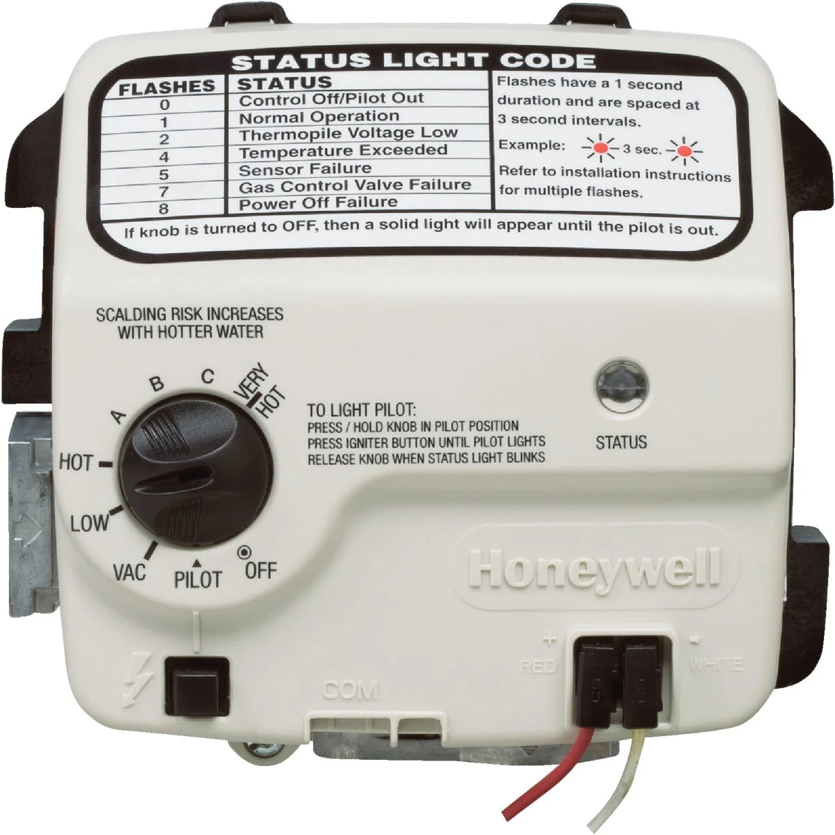 Expertly Made Reliance Honeywell Gas Control Water Heater Thermostat Modern