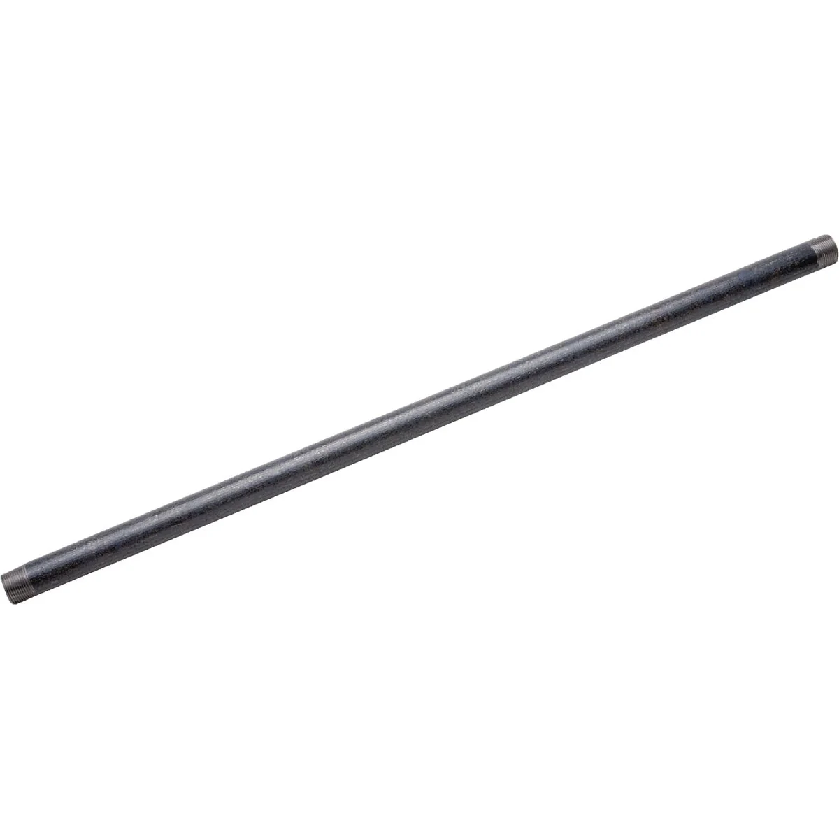 Premium Material United Pipe Steel 1 In. x 21 Ft. Carbon Steel Threaded Black Pipe Soft