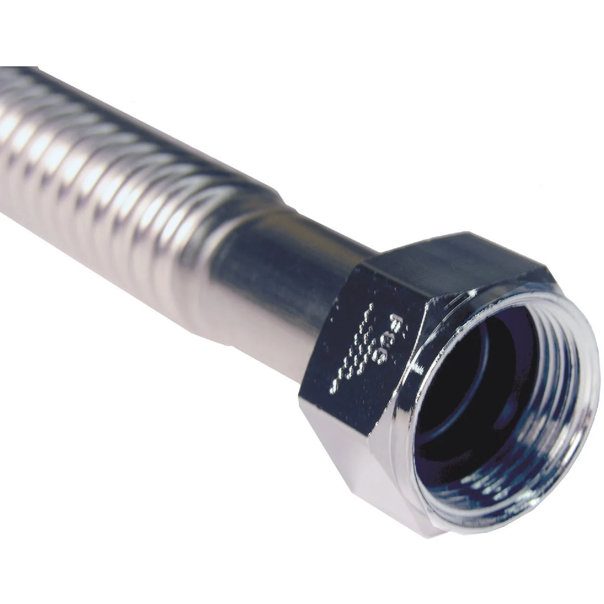 Smooth Lasco 3 4 In. FIP x 3 4 In. FIP x 36 In. L Corrugated Stainless Steel Water Heater Connector Relaxed