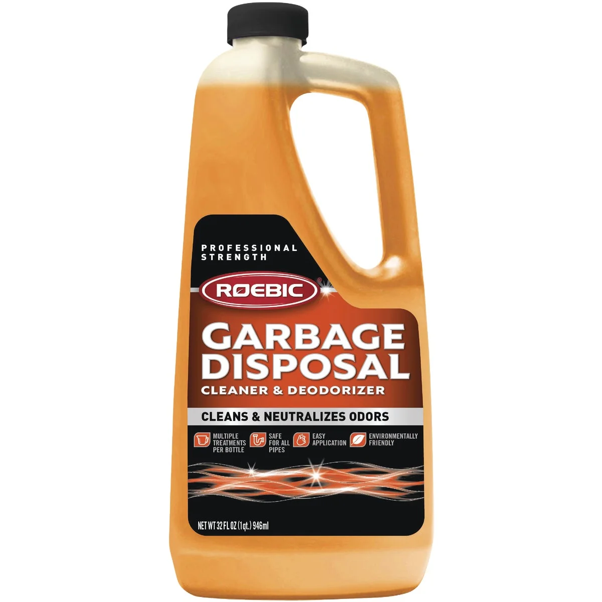 Efficient Roebic 32 Oz. Garbage Disposer Cleaner and Deodorizer Smart