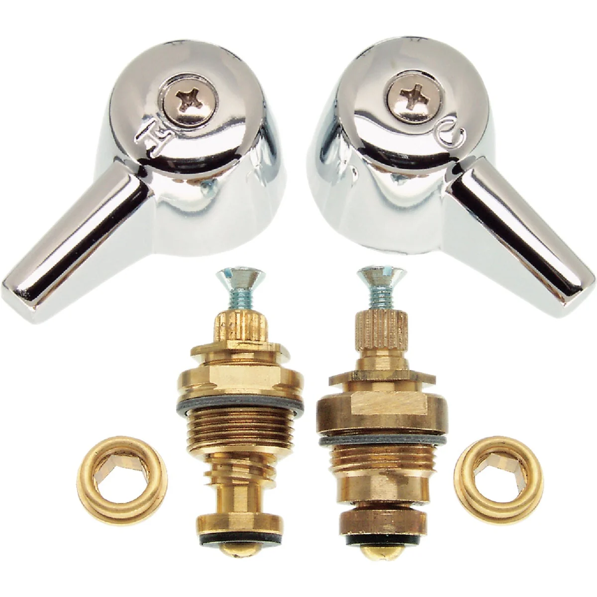 World-Class Danco 2K-2H Hot Stem 2K-2C Cold Stem Brass Faucet Repair Kit Trusted