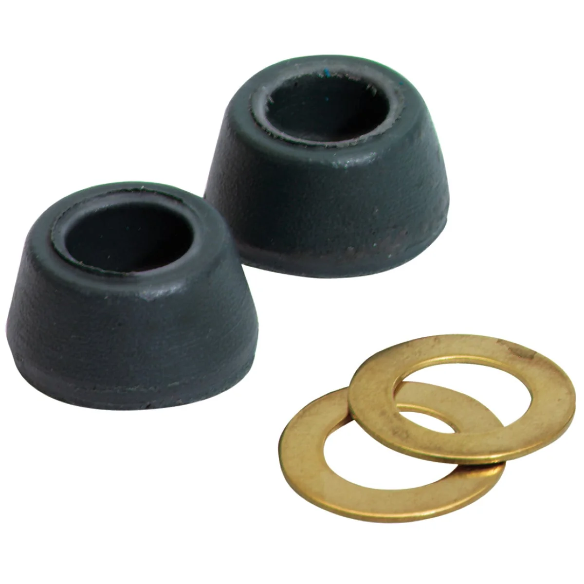 Unique Do it 3 4 In. Black Cone Faucet Washer Traditional