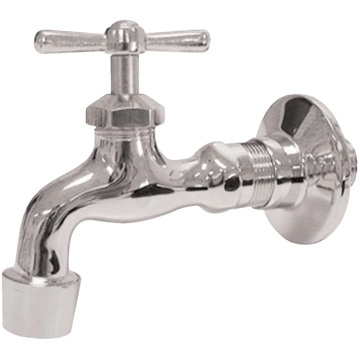 Stylish B K Adjustable Single Handle 1 2 In. MIP Inlet Chrome Finish on Brass Handle Flange Luxury