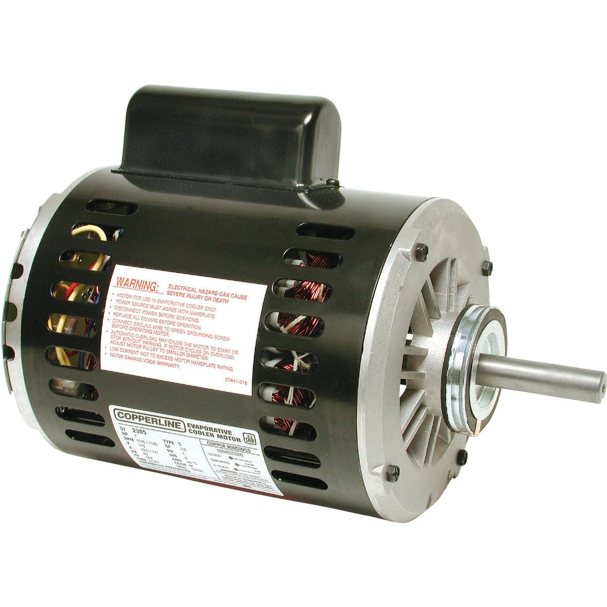Relaxed Dial 1 HP 2-Speed Single Inlet Cooler Motor Contemporary