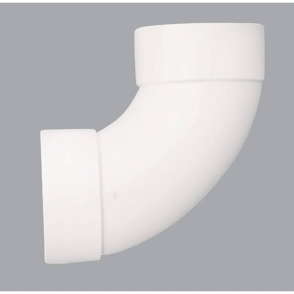 Crafted IPEX Canplas 3 In. SDR 35 90 Deg. PVC Sewer and Drain Sanitary Elbow 1 4 Bend Trendy