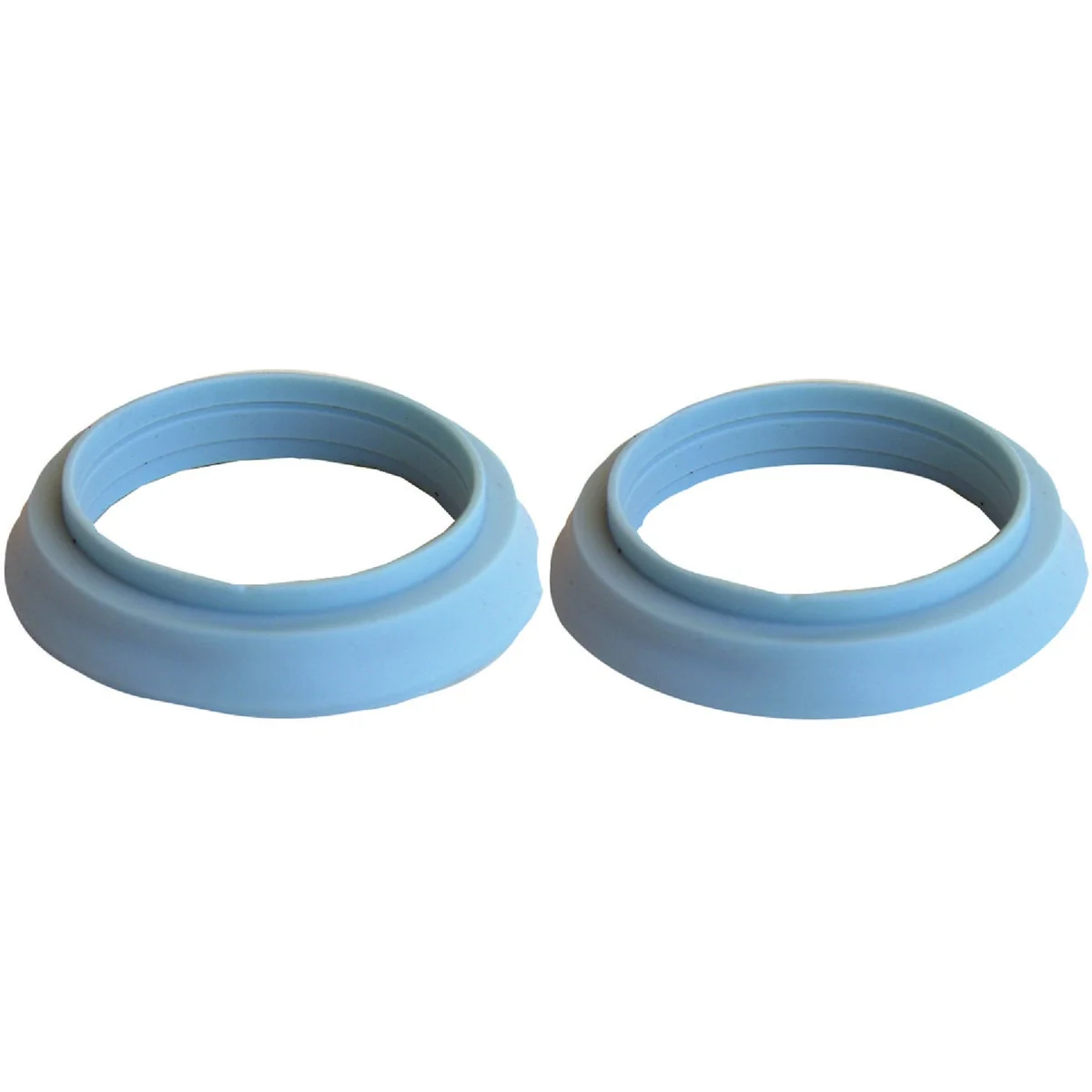 Unique Lasco 1-1 2 In. x 1-1 4 In. Blue Vinyl Slip Joint Washer 2-Pack Solid