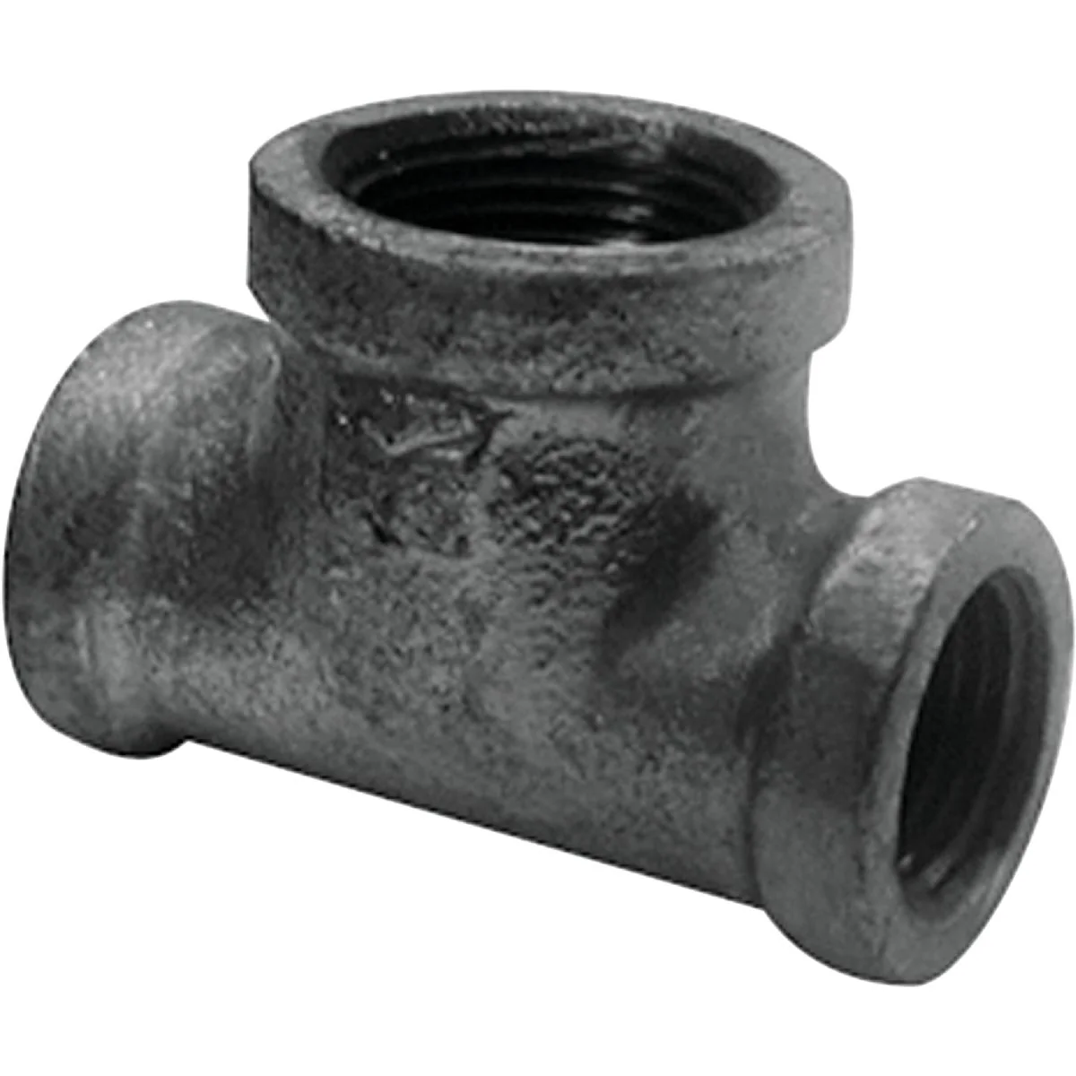 Convenient Southland 1-1 4 In. x 1-1 4 In. x 3 4 In. Reducing Malleable Black Iron Tee Easy-to-Use