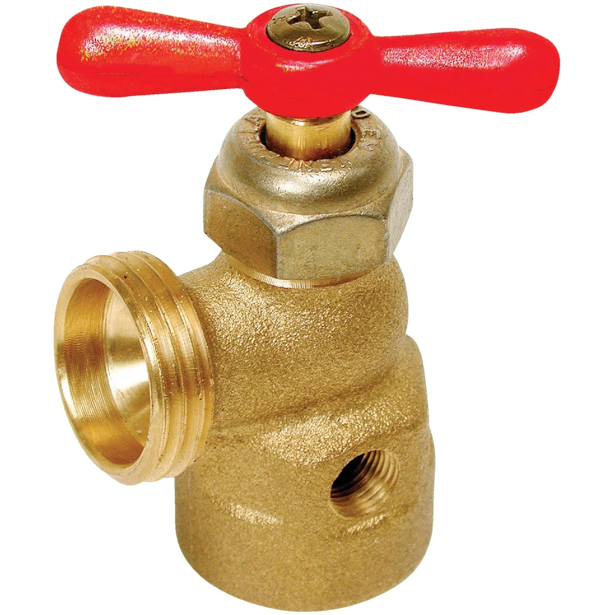 Convenient Dial 3 4 In. FIP Low Lead Brass Sill Cock Smooth