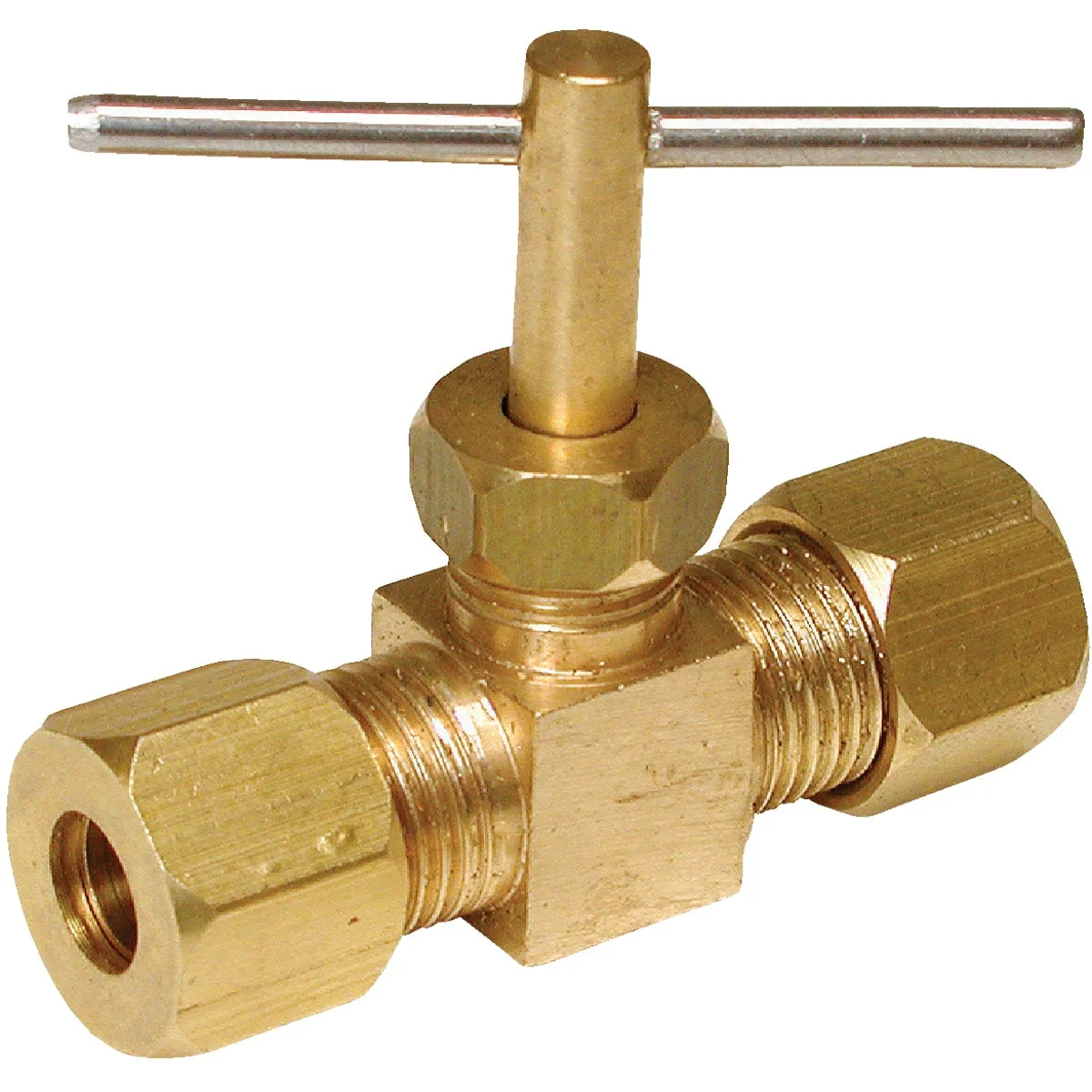 Minimalist Dial 1 4 In. Brass Compression Needle Evaporative Cooler Valve World-Class