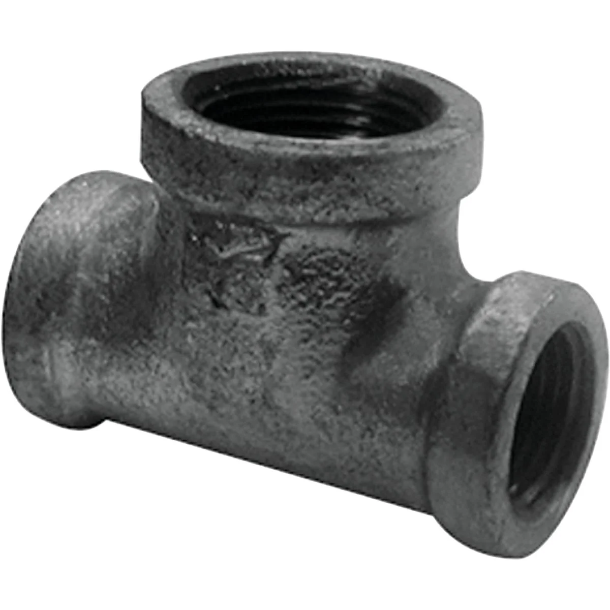 Elite Southland 1 2 In. x 1 2 In. x 3 8 In. Reducing Malleable Black Iron Tee User-Friendly