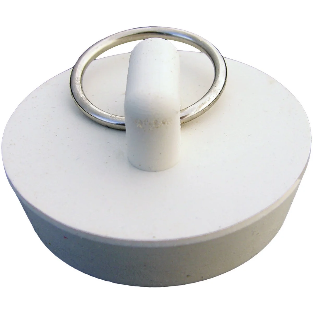 Authentic Lasco Hollow 1-3 8 In. White Sink Rubber Drain Stopper Powerful