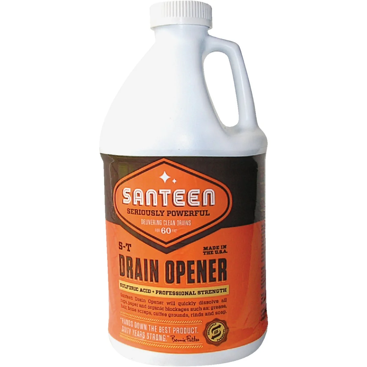 Certified Santeen 64 Oz. S-T Liquid Drain Opener Consistent