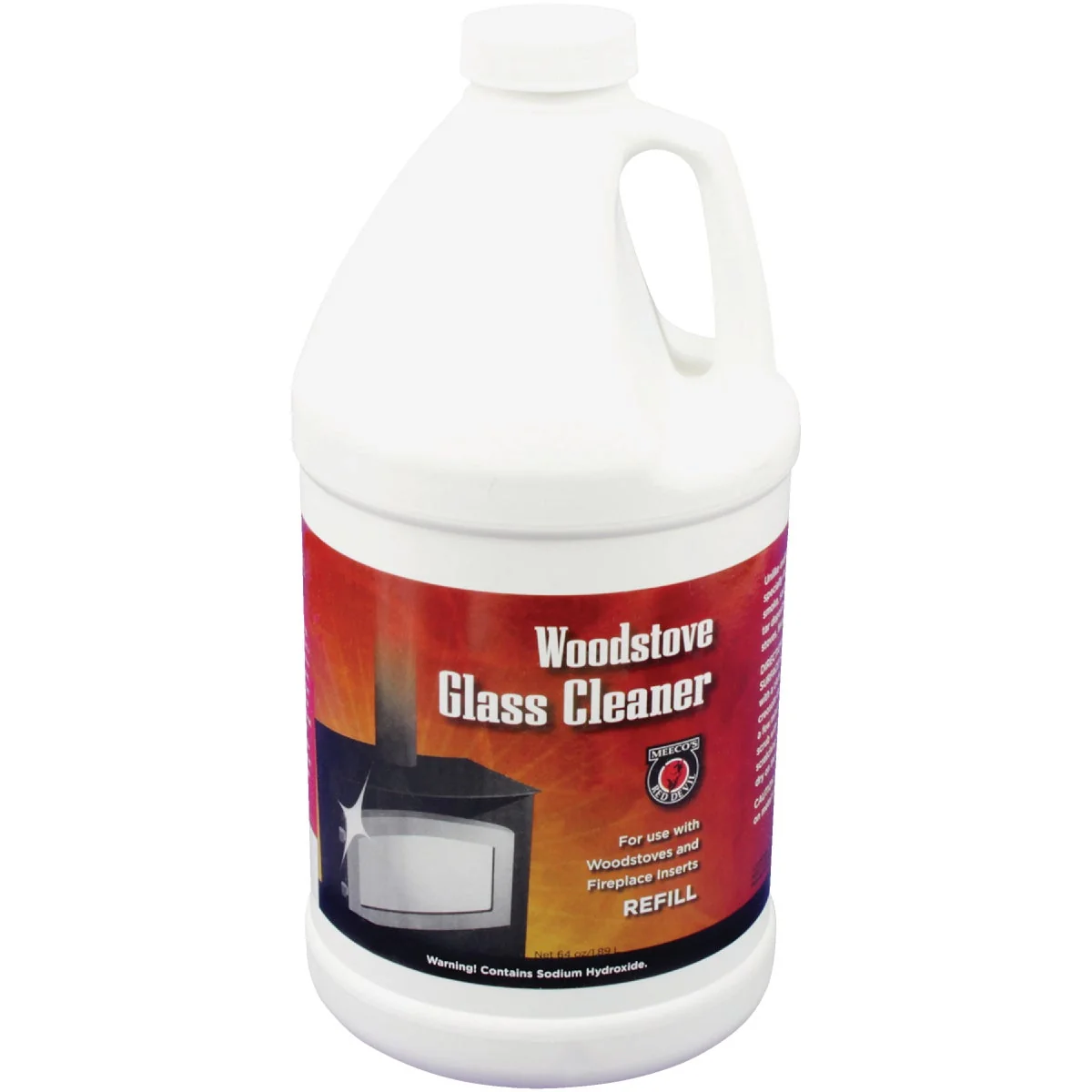 Green Meeco's Red Devil 64 Oz. Woodstove Glass Door Cleaner Trusted