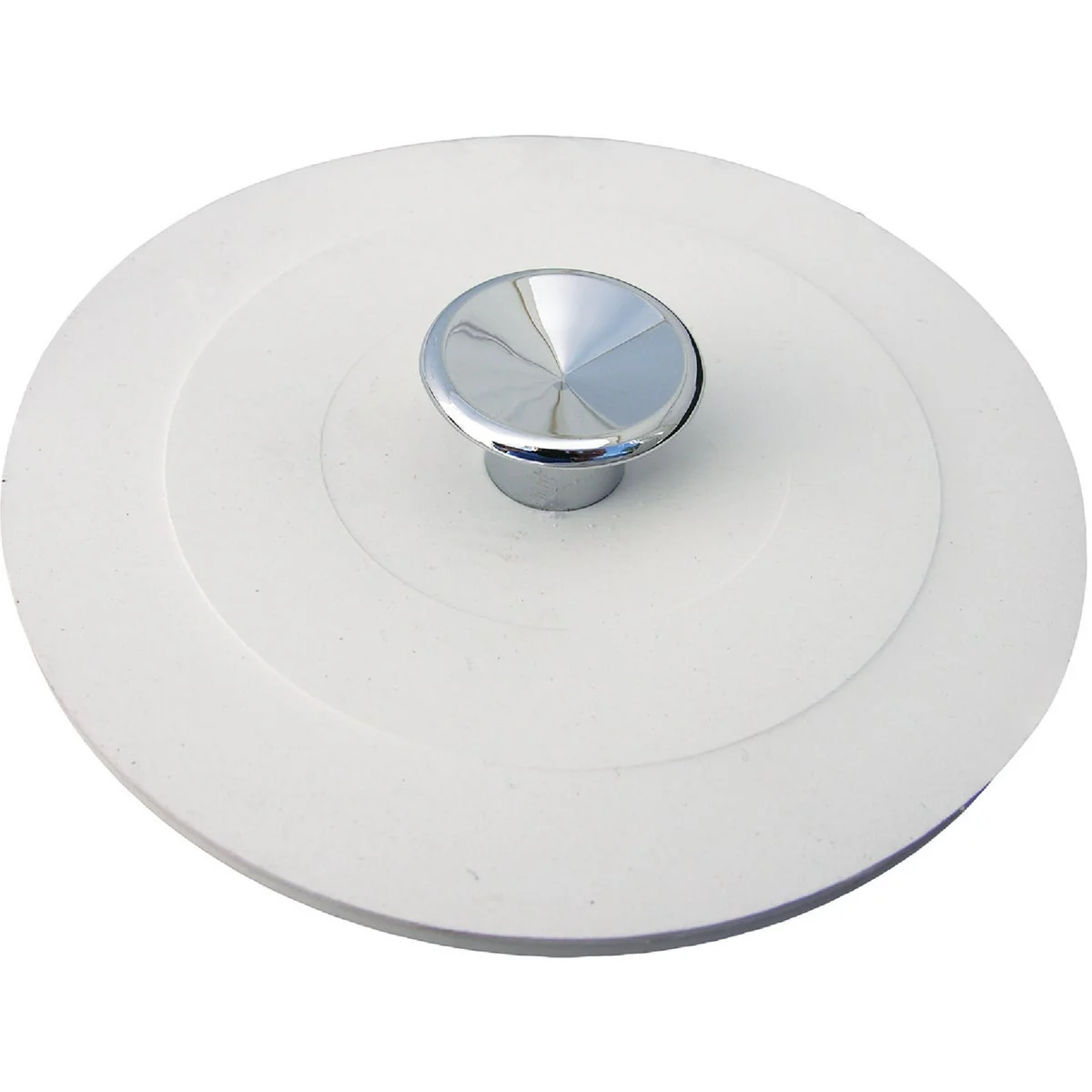 Casual Lasco 4-1 8 In. Dia. White Rubber Disposer Stopper Green
