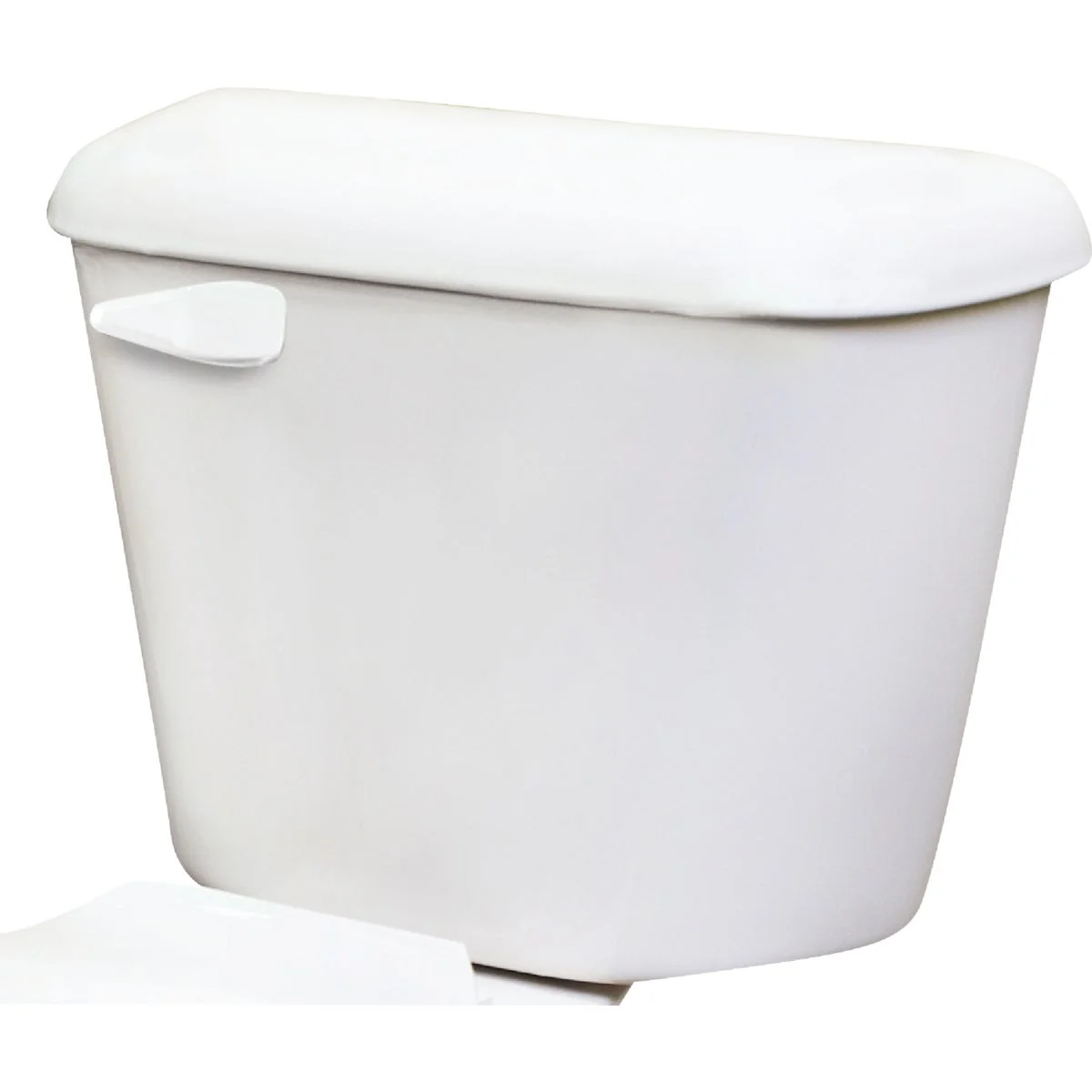 Secure Mansfield Alto White Vitreous China 1.28 GPF Toilet Tank Elegant