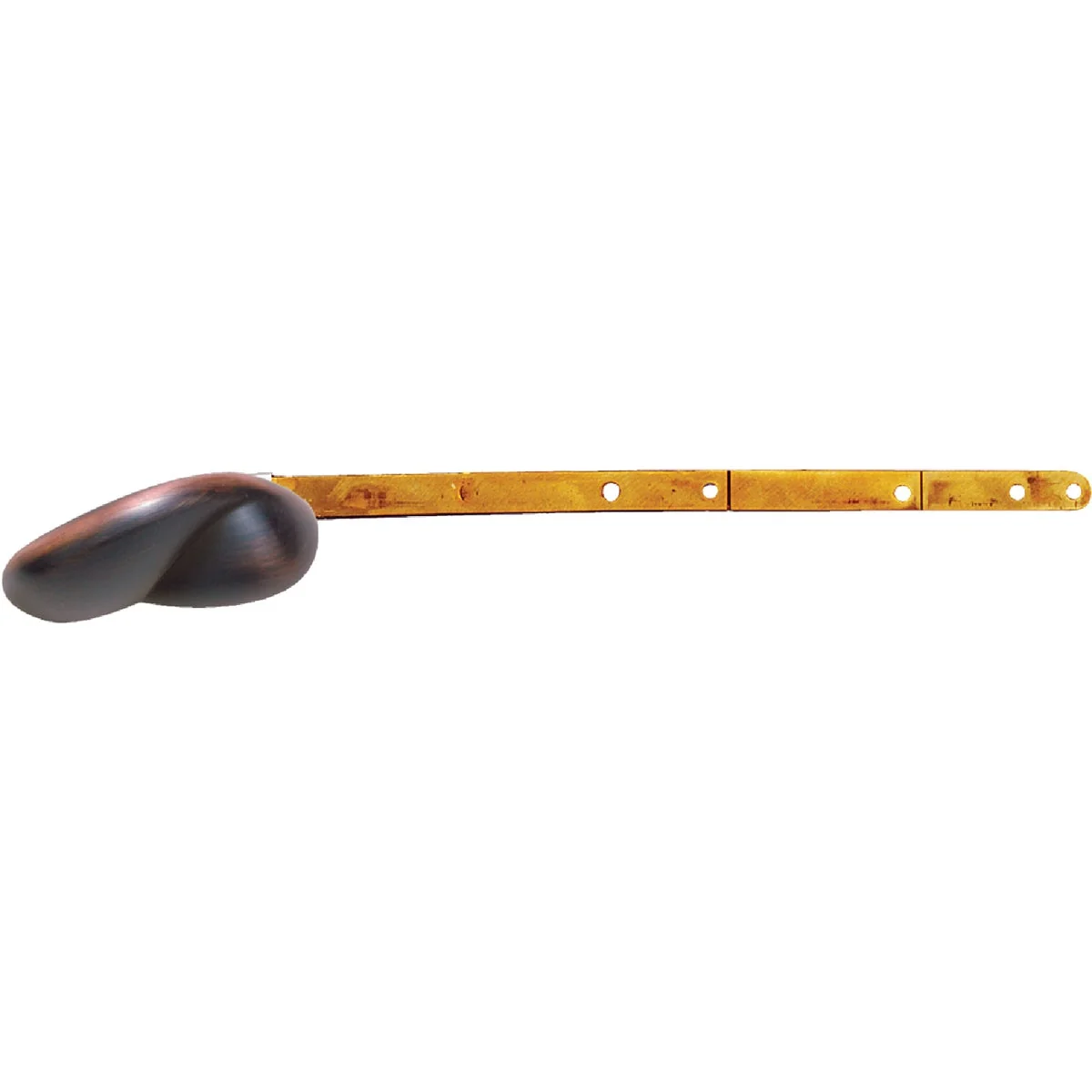 Soft Fluidmaster Universal Fit Oil-Rubbed Bronze Tank Lever with Brass Arm Contemporary