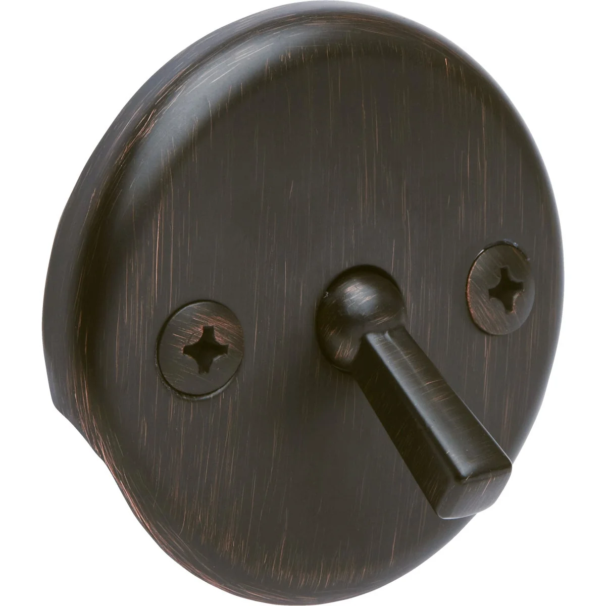 Versatile Do it Two-Hole Oil-Rubbed Bronze Bath Drain Face Plate Proven