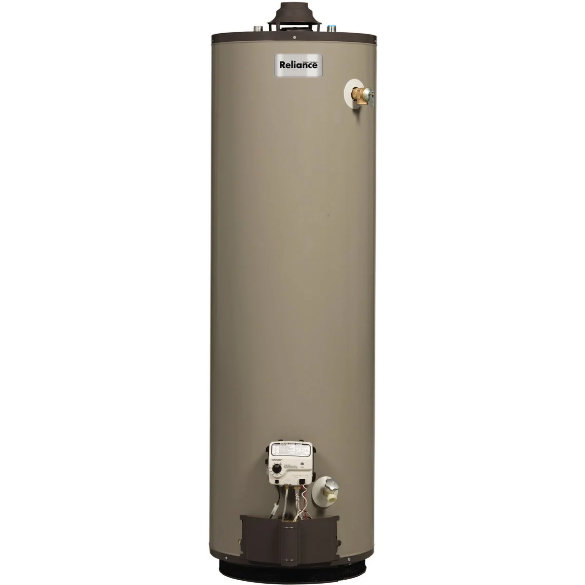 Premium Reliance 50 Gal. Tall 9yr 37 000 BTU Self-Cleaning Liquid Propane LP Gas Water Heater Elite