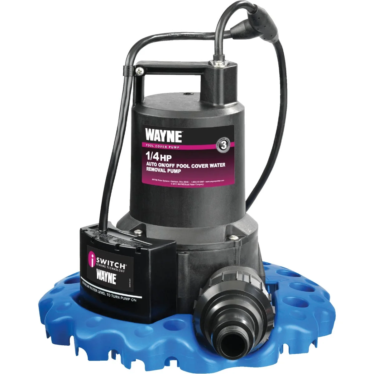 Quality Wayne 1 4 HP 1-1 4 In. Pool Cover Pump Certified