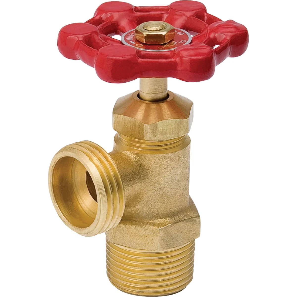 Elegant ProLine 1 2 In. MIP x 3 4 In. Hose Thread Brass Cast Iron Boiler Drain Convenient