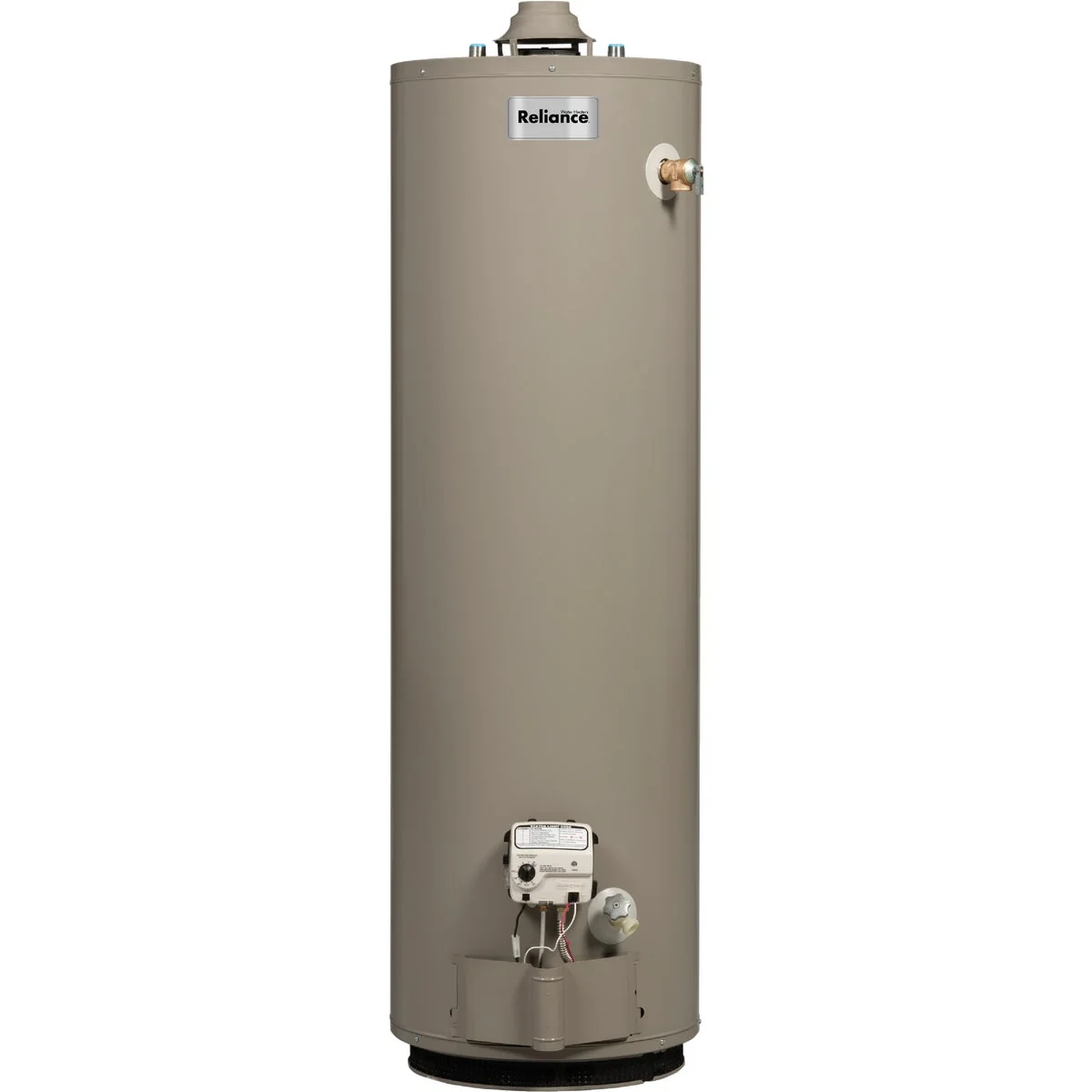 Smooth Reliance 50 Gal. Tall 6yr 40 000 BTU Liquid Propane LP Gas Water Heater Dependable