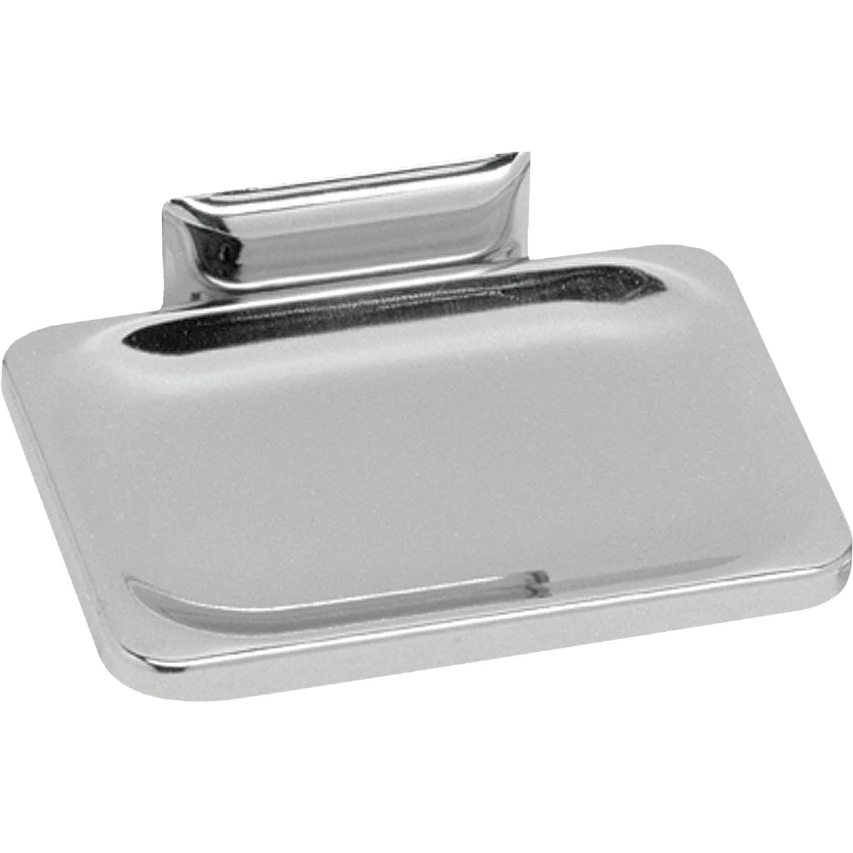 Stylish Decko Chrome Soap Dish Easy-to-Use