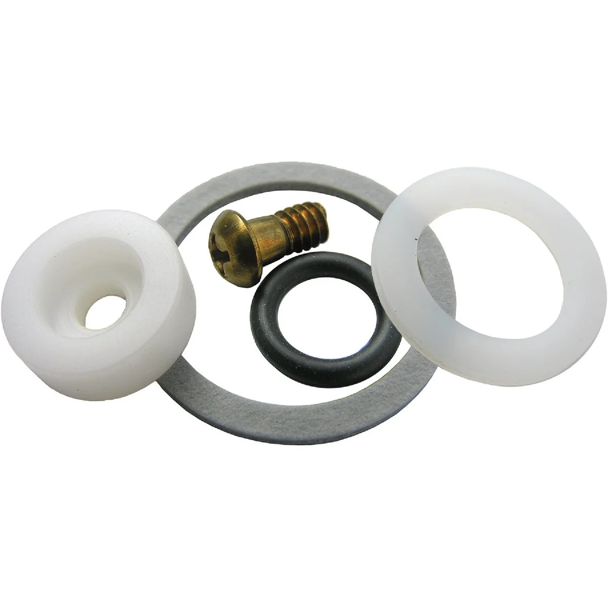 High-End Lasco PP Mobile Home Diverter Repair Kit Rubber Fiber Nylon Faucet Repair Kit Natural
