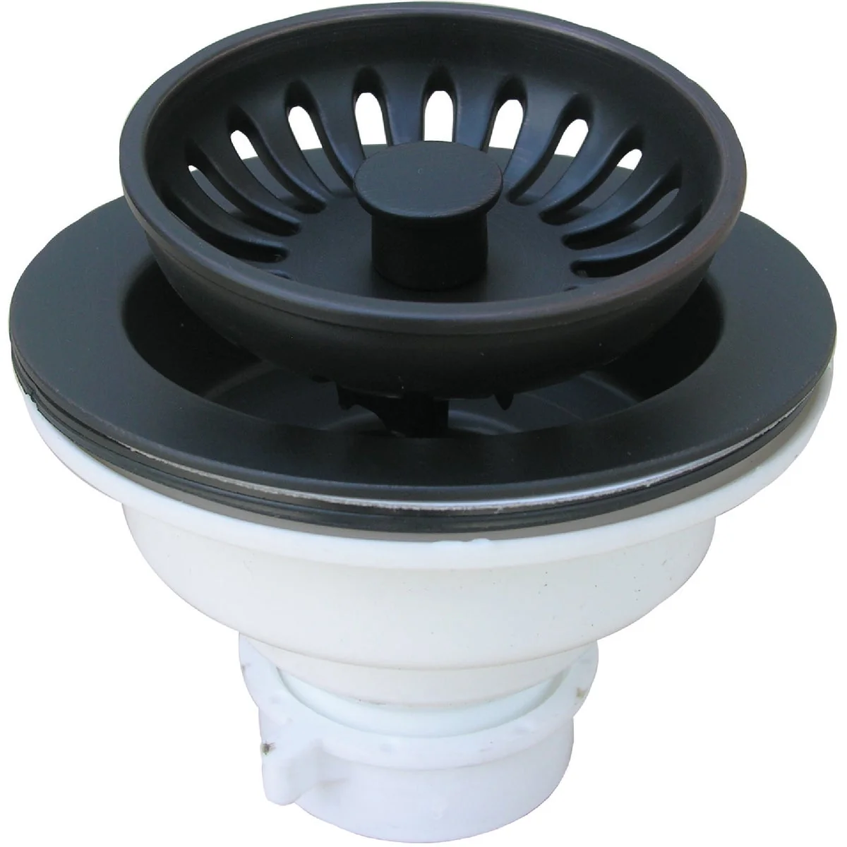 Authentic Lasco 3-1 2 In. Heavy-Duty Basket Strainer Assembly Bronze Easy-to-Use