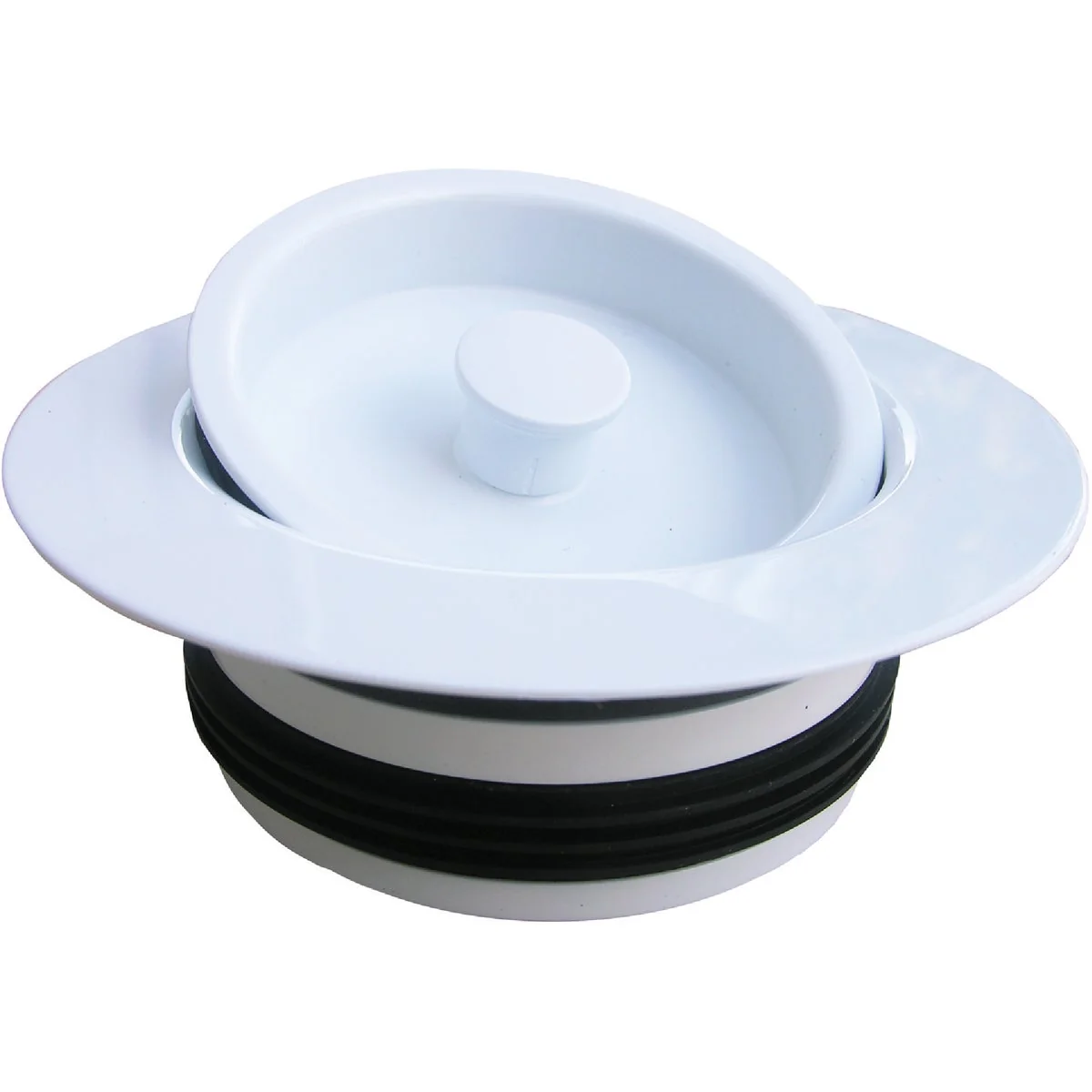 Premium Lasco White PVC Disposer Flange and Stopper High-Quality