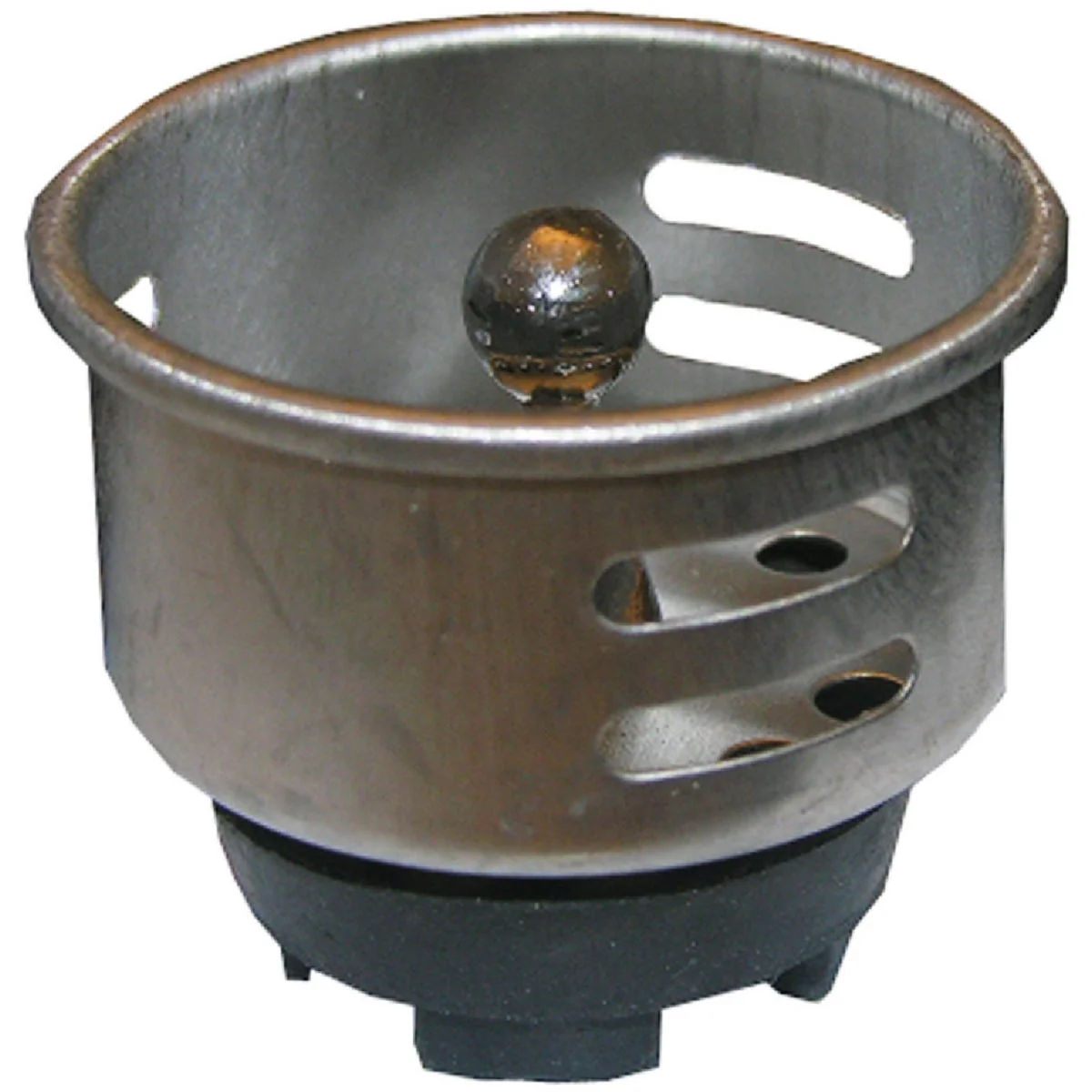 Easy-to-Use Lasco 2 In. Chrome Jr. Duo Basket Strainer Stopper Enhanced