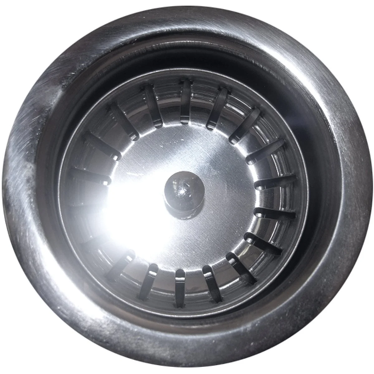 Crafted Lasco 3-1 2 In. Chrome Plated Stainless Steel Long Shank Basket Strainer Assembly Durable