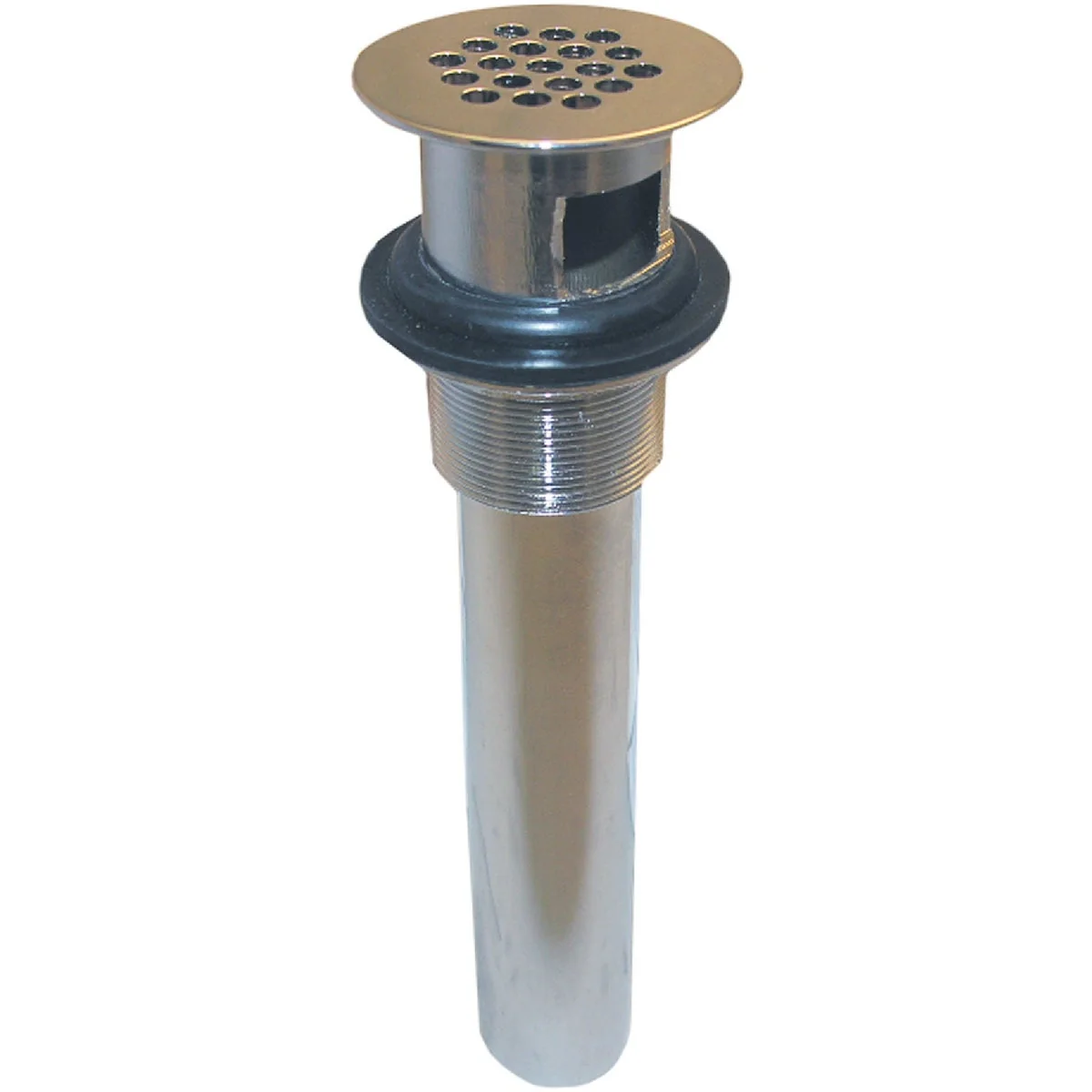 Long-Lasting Lasco 1-1 4 In. Chrome-Plated Brass Bathroom Sink Drain with Grid Strainer Artisan