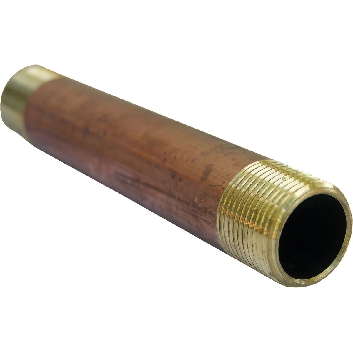 Solid Lasco 3 4 In. x 6 In. Red Brass Nipple Optimized