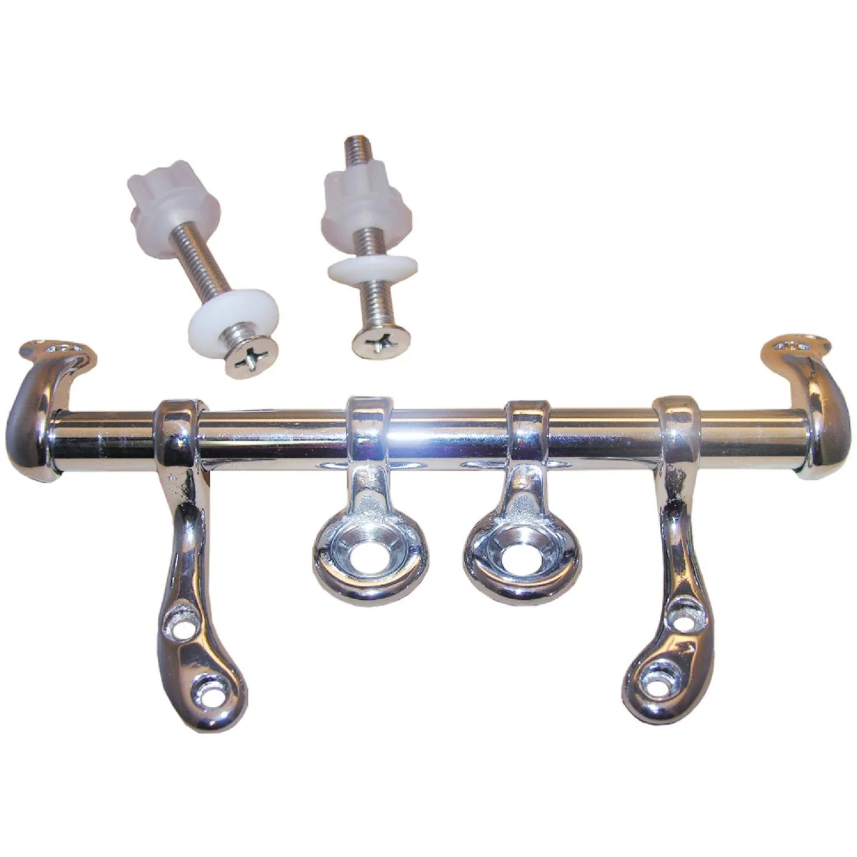 Practical Lasco 3 8 x 2-1 2 Chrome Metal Toilet Seat Hinge Trendy
